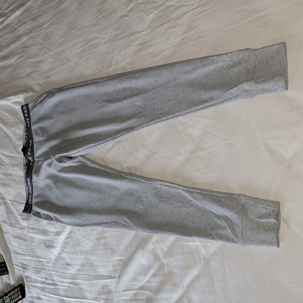 Ivy Park Rib Knit Gray Joggers